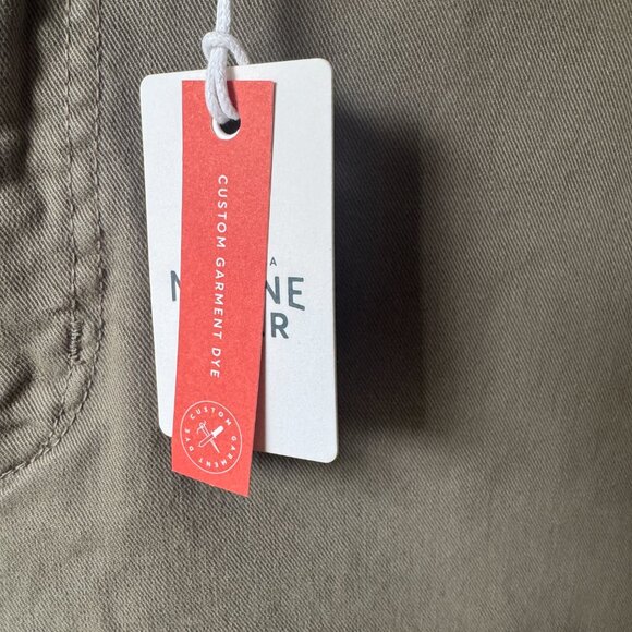 Marine Layer Bridget Crop Pants Dusty Olive Size 6 NWT - Picture 7 of 10